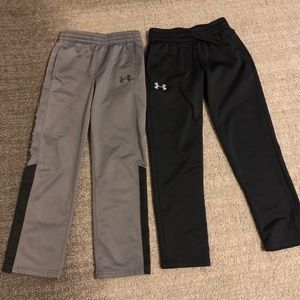 2 Boys Under Armour Pants. Size 7, SM